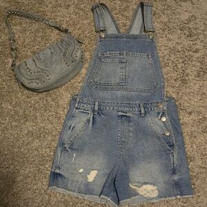 Moto jeans Overalls